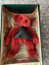 Gund Christmas Collectible Bear - 1992 - Limited Edition - Toy Workshop UAD