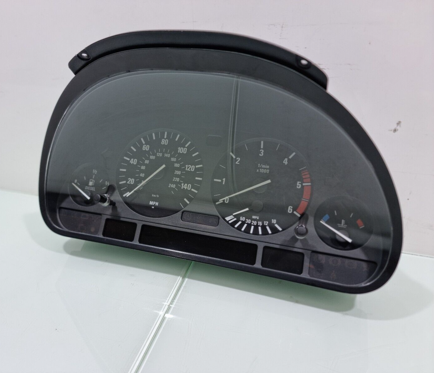 BMW X5 SERIES E53 DIESEL INSTRUMENT CLUSTER SPEEDOMETER CLOCKS 6942217