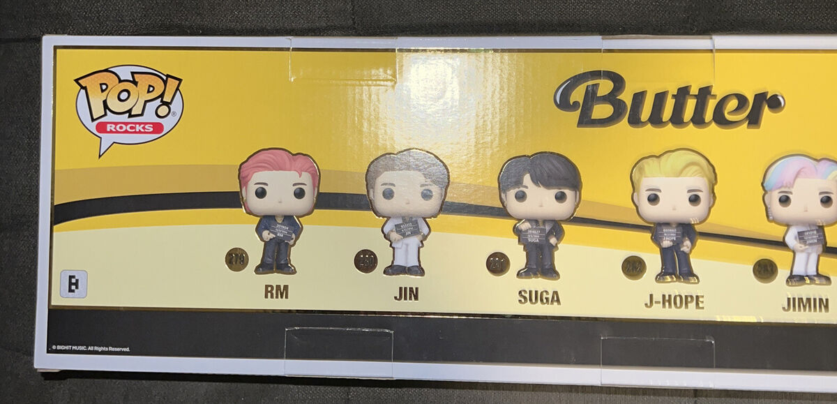 Funko Pop! Rocks: BTS - Butter - 7 pack (Walmart Exclusive) IN HAND