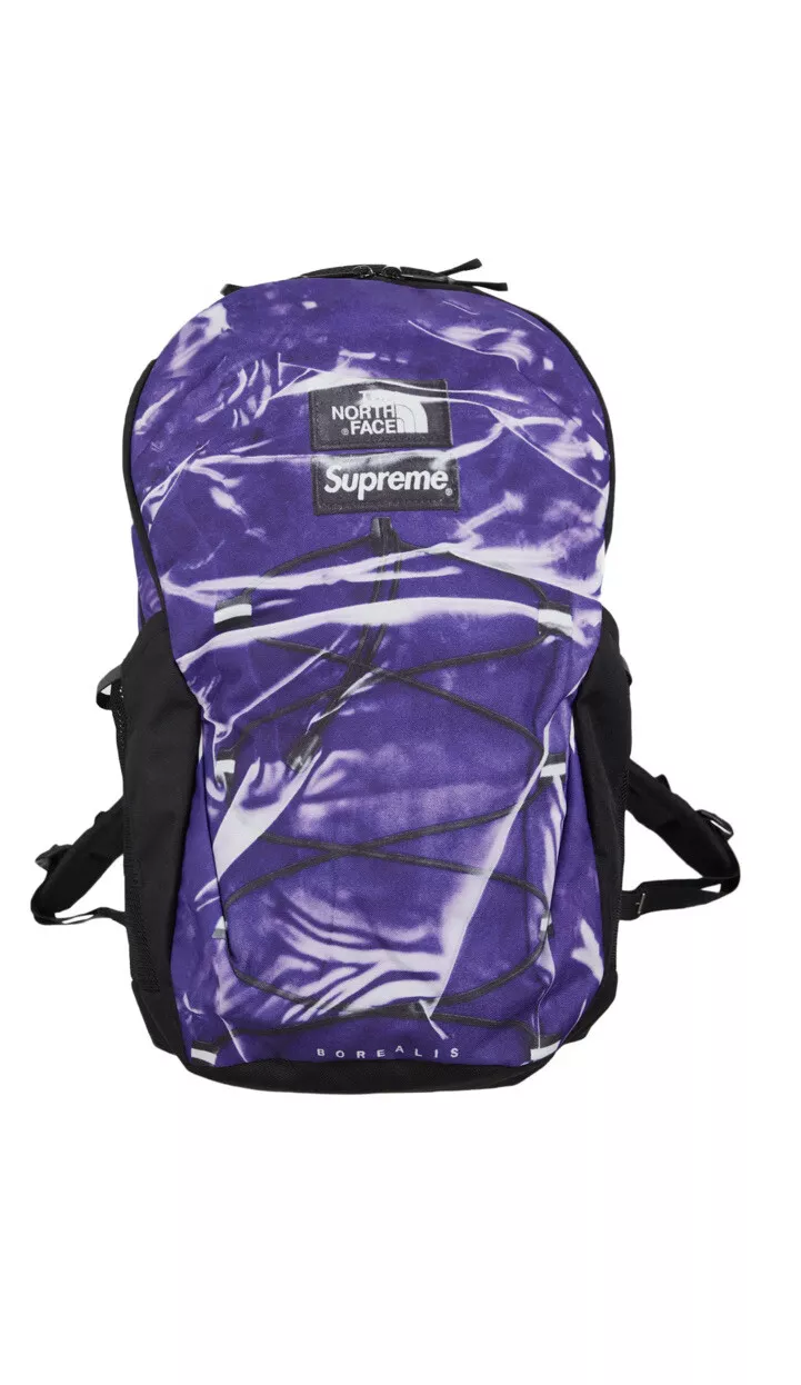 Sac à dos Supreme x The North Face Borealis trompe l'oeil noir SS23 *EN MAIN* !!!