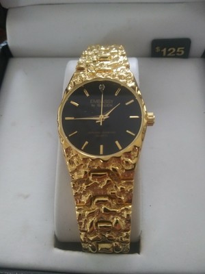 embassy by gruen genuine diamond quartz