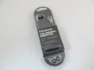 NIB Gray Skullcandy Ink'd Earbuds with Microphone & Remote ...
