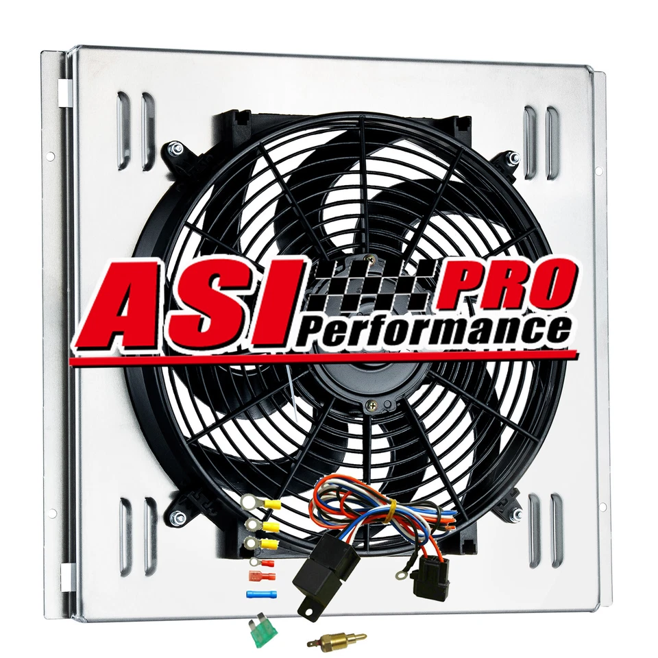 Aluminum Shroud Fan+Relay For 85-94 Ford Ranger / 91-94 Explorer Bronco II - Изображение 2 из 4