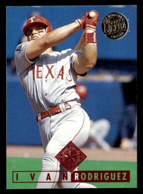 Ivan Rodriguez 1995 Ultra Card #113 Texas Rangers | eBay