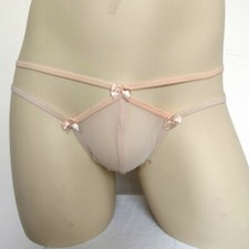 Gay Homme Extra Fin Maille Sexy Slip Sous-Vêtements Bas Creusé Renflement Poche
