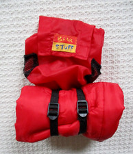 Build A Bear Red Backpack  Sleeping Bag Set Excellent Camping Gear