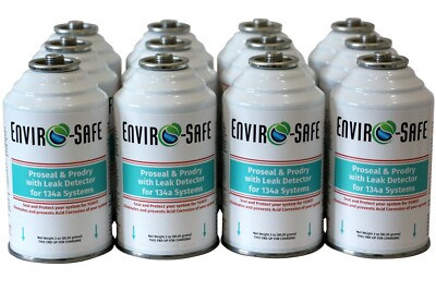 Enviro-Safe Proseal & Prodry with Leak Detector for  Systems Case of 12 #2103