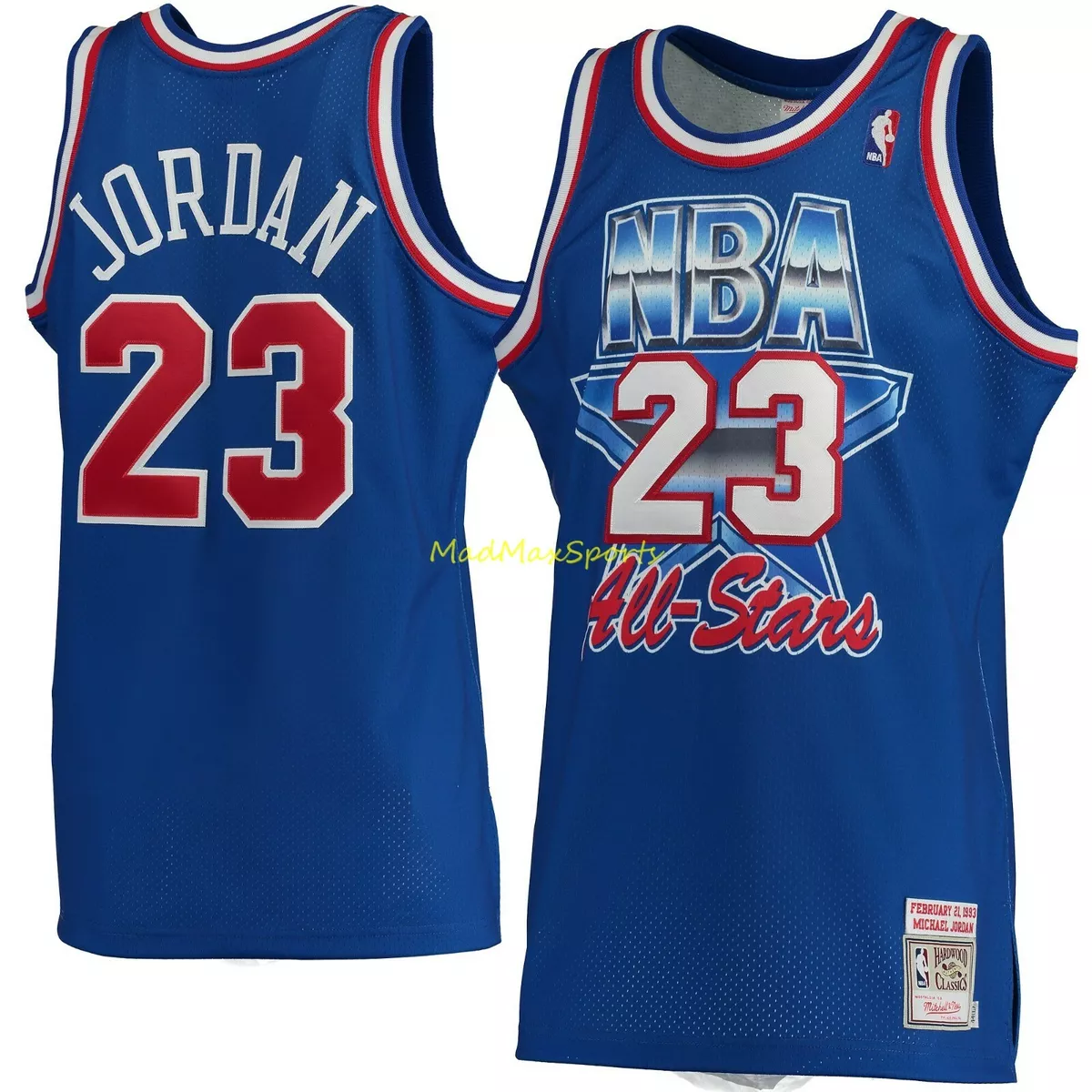 Michael Jordan Autographed 1993 All-Star Game Authentic Mitchell & Ness  Jersey