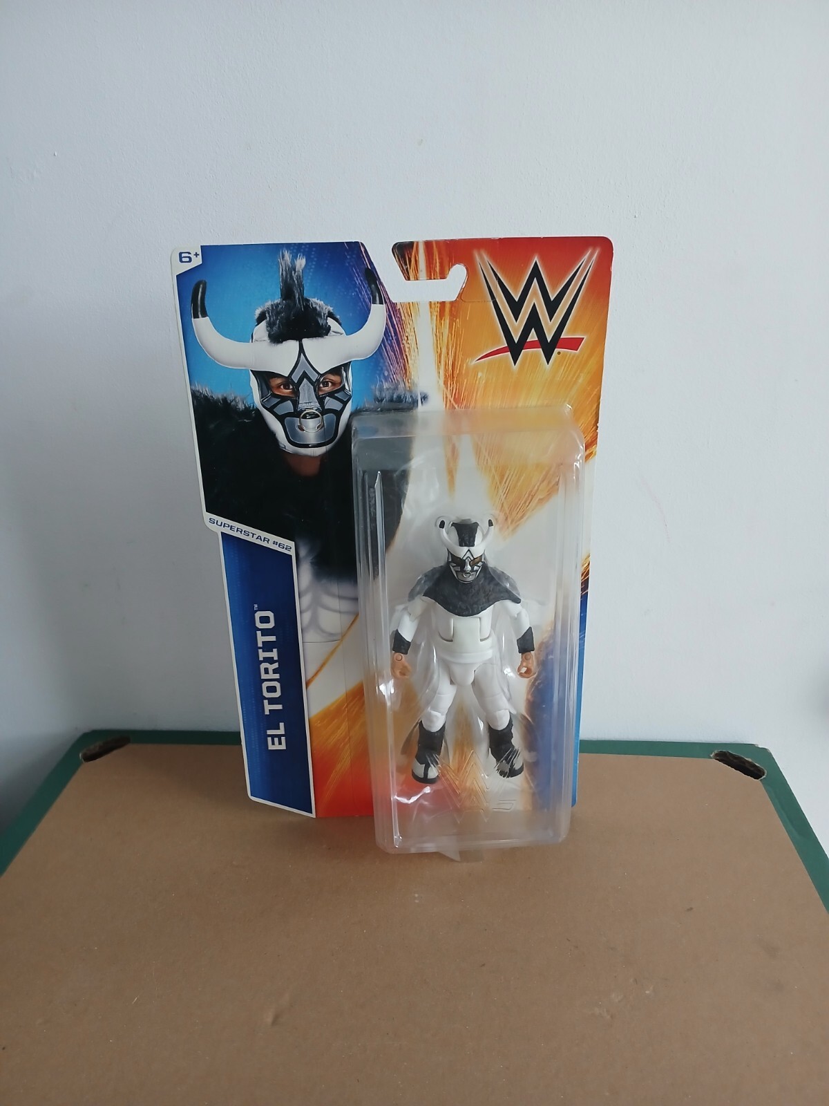WWE WWF Mattel - El Torito Basic Series 62 - Wrestling Figure New Sealed Rare