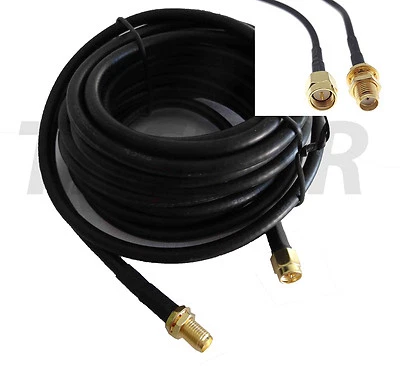 TKSTAR D-ITEC 5m LTE Antenne Antennenkabel Verlängerungskabel Kabel Router SMA Stecker Buchse