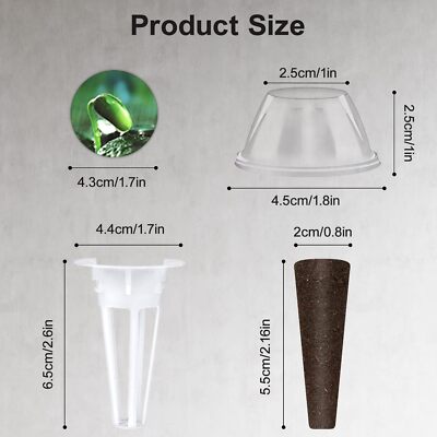Aerogarden Pods Tomato 50-Pack Aerogarden Seed Pod Kit Replacement - Grow  Baskets, Sponges, Lids, Labels Grow Baskets Sponges And Lids