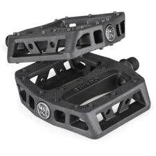 Haro Baseline Plastic Pedals 9/16" Black