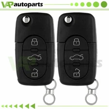 2 for 2002 2003 2004 2005 Audi TT Remote Car Key Fob Shell Cover MYT8Z0837231