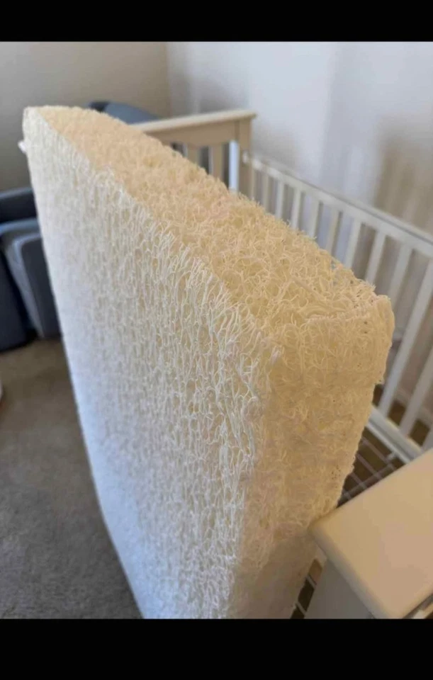 Colchón para cuna Newton Original bebé niño - blanco, incluye 2 fundas, transpirable Foto 2 de 4