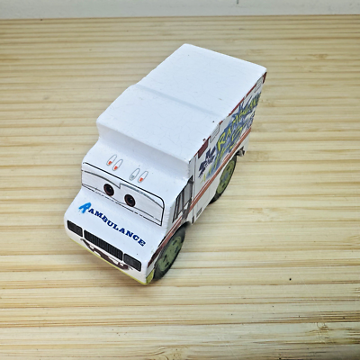 Kidkraft Disney Pixar Wooden Cars - Dr. Damage Rambulance 5 | eBay