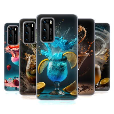 OFFICIAL SPACESCAPES COCKTAILS SOFT GEL CASE FOR HUAWEI PHONES 4