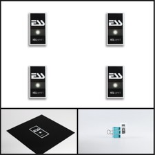 ESS HEil amt logo badge Sticker Decal DIY waterproof 21mm 0.82" X40mm 1.57"