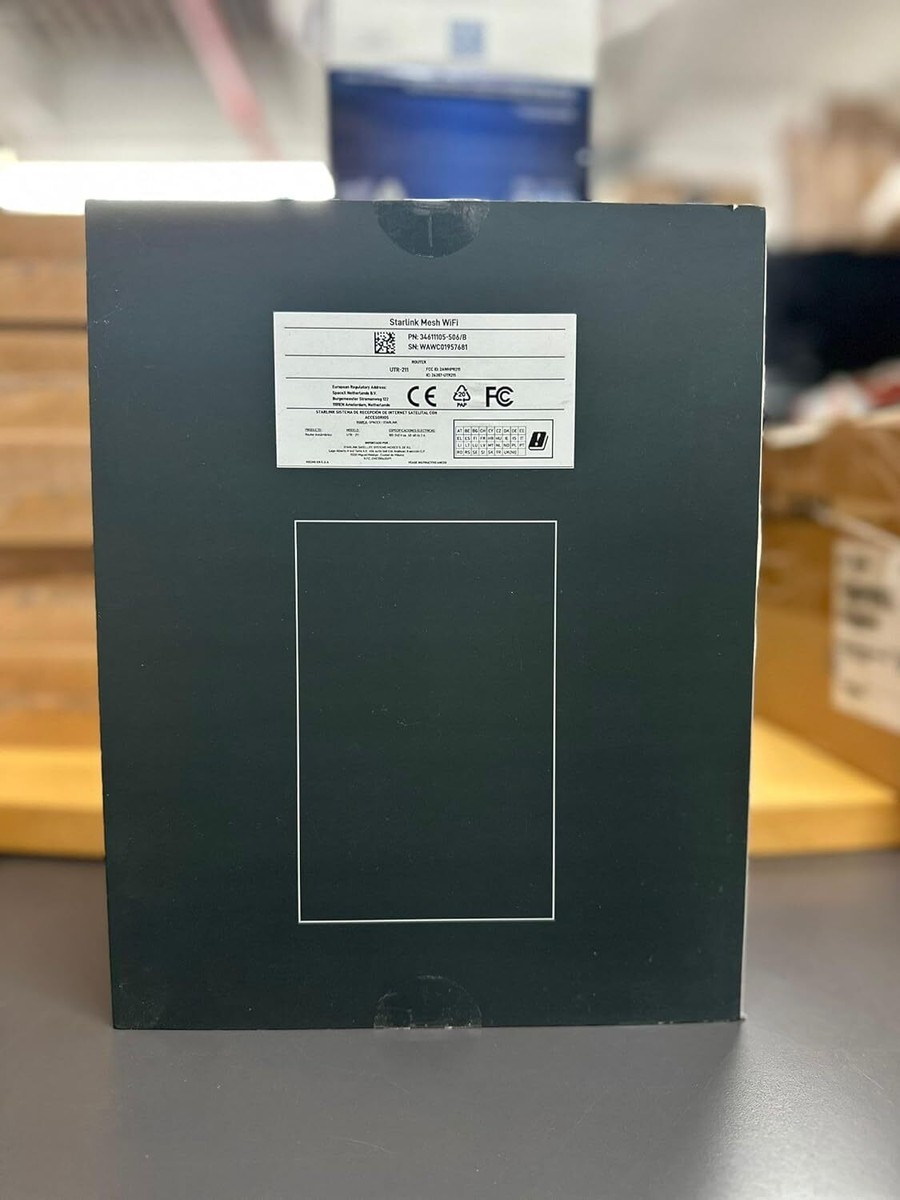 L*i様 STARLINK 無線LAN メッシュWi-Fi UTR-211 Starlink Gen 2 Router UTR-211 WiFi | eBay
