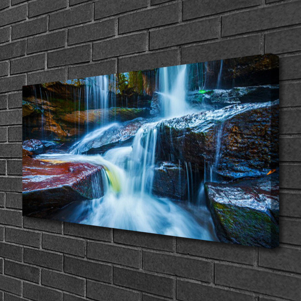 Toile image tableau impression 100x50 pour habiller un grand mur vide de salon