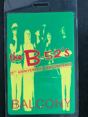 B52'S  Backstage Pass Laminate BALCONY -  SALE!!