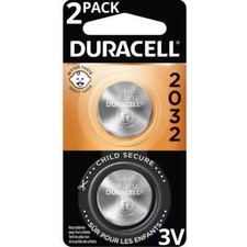 100 (50x2 Pack) Duracell CR2032 Lithium Batte...