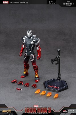zd toys iron man mark 22 HOT ROD MK XXII 1/10 scale action figure