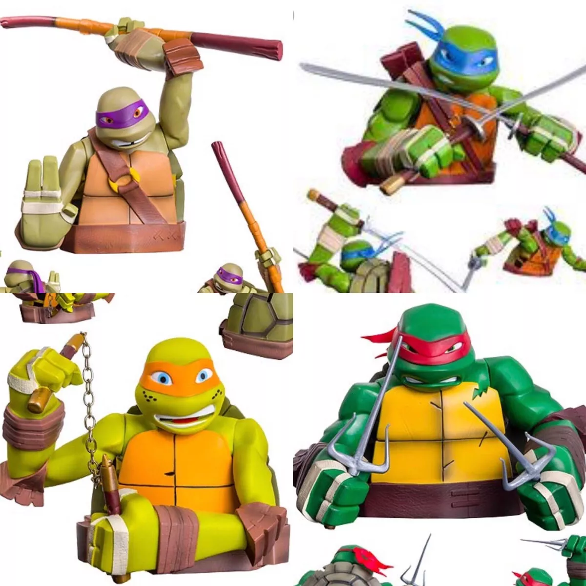 Donatello, Leonardo, Michelangelo e Rafael: artistas