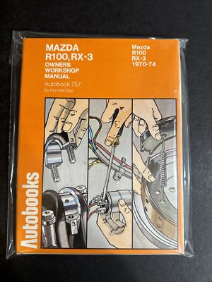 1970-74   Mazda R100 RX-3   NEW  Owners Workshop Manual * Repair Maintenance #CH