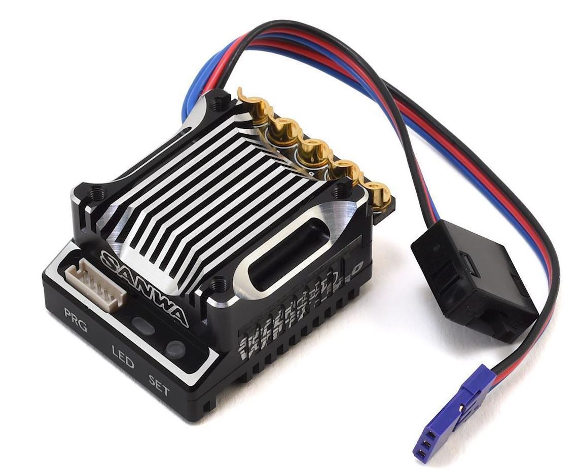 ホビーラジコン SANWA SUPER VORTEX Gen2 ESC Sanwa Super Vortex Gen. 2 PRO ESC 107A54503A With LRP X22