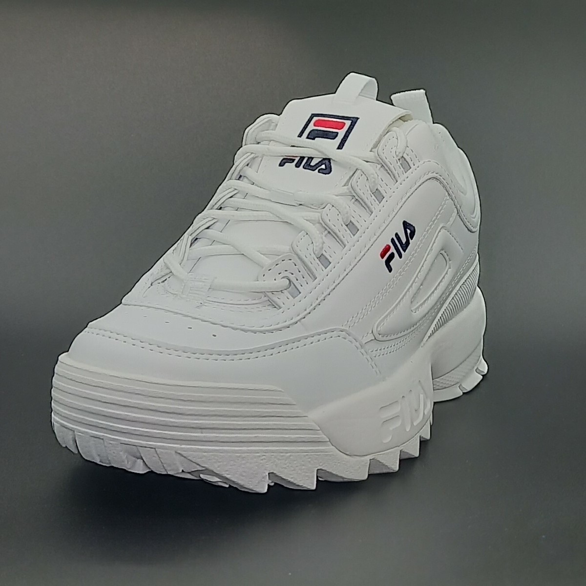 Chaussure Fausse Basket Fila Baskets Fila Disruptor Low Blanche