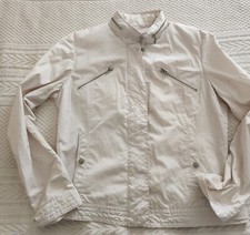 Ladies Geox Respira Lightweight Jacket Size 14 White
