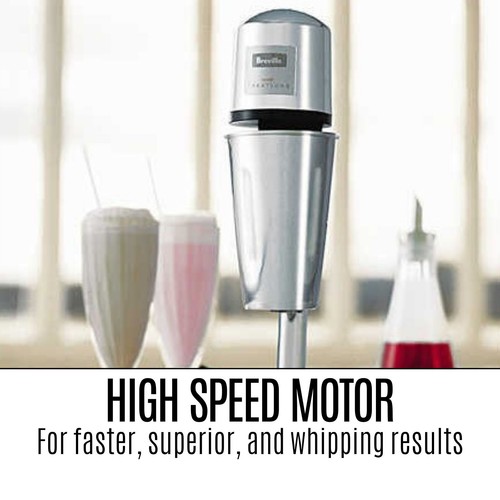 Milkshake Maker Electric Milk Shake Thickshake Mixer Frothing Juice Fruit Drinks - Picture 5 of 12