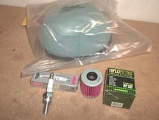Tune Up Kit Suzuki RMZ250 RMZ 250 RMX450 Spark Plug Air Filter and Oil Filter