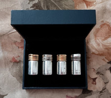 Vintage Tiffany & Co 2 paia di shaker sale e pepe sterling in scatola ORA RIDOTTI