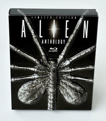 Alien Anthology - Facehugger Edition im Relief-Schuber - 6 Discs/4 Filme Blu Ray