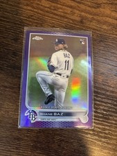 2022 Topps Update Series - Rookie Debut Shane Baz #US240 Purple (RC)
