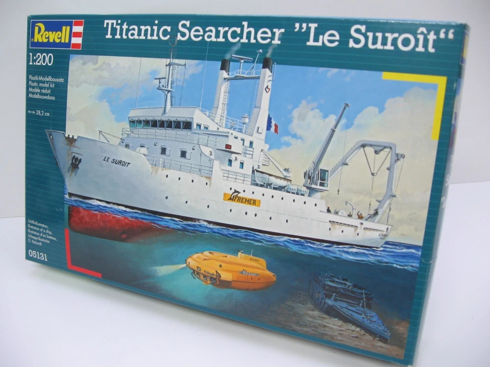Revell 05131 Titanic Searcher " Les Suroit" 1:200 Modellbau Schiff Bausatz - Bild 3 von 4
