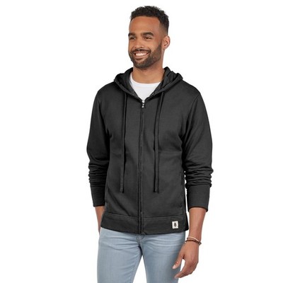 Men's 100% Organic Cotton Black French Terry Hoodie Sweatshirt -NEW- LumberUnion
