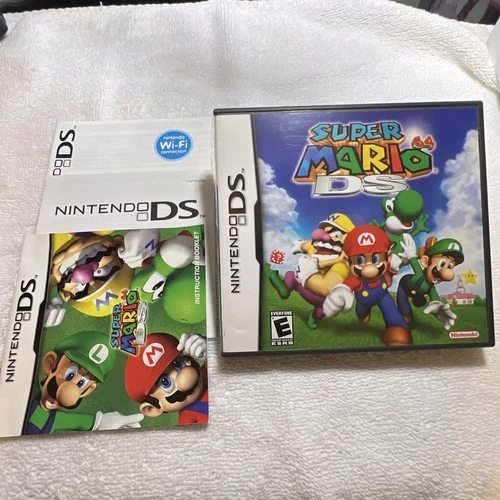 Case and Manual Only NO GAME Super Mario 64 DS Nintendo DS Authentic