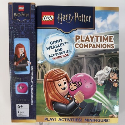 LEGO Harry Potter Playtime Companions Ginny Weasley Minifigure Activity Book NEW