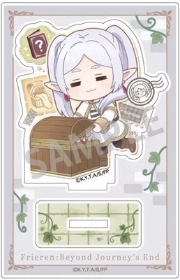 Freelen C Acrylic Stand Charatto Tabi ''Funeral Freelen'' Frame Missing  Kamio Ja