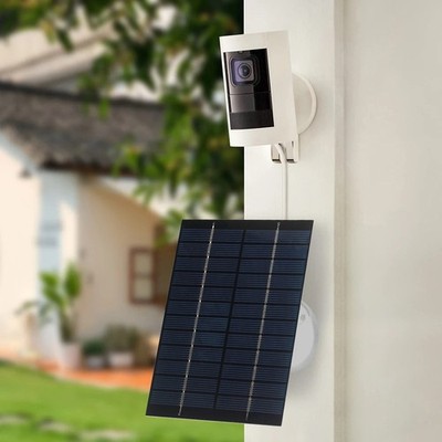 2W 12V Solarpanel mit Typ-C Anschluss für batteriebetrieben für Überwachungsk