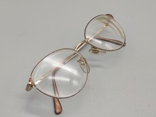Viennaline Goldtone Eyeglasses Frames. Tortoishells Accents. Japan.