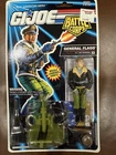 GI Joe General Flagg 3.75" Action Figure 1992 Hasbro MOC Vintage