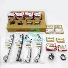 Genuine 14PCS For 07-20 Toyota Tundra 08-21 13-20 Lexus LX570 5.7L Timing Chain