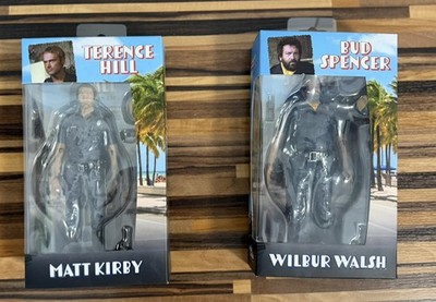BUD SPENCER + TERENCE HILL Wilbur Walsh + Matt Kirby 7'' / 18 cm Oakie Doakie OVP
