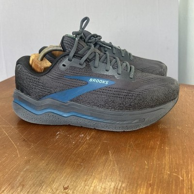 Brooks Ghost Max 2 Mens 11.5 4E Extra Wide Shoes Running Walking Gym Black Blue