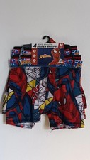 Marvel Spider-Man Poly Boxer Briefs 4 Pkg Boys Size 8