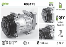 Kompressor Klimaanlage VALEO CORE-FLEX 699175 für MAREA MULTIPLA 147 BRAVA ALFA