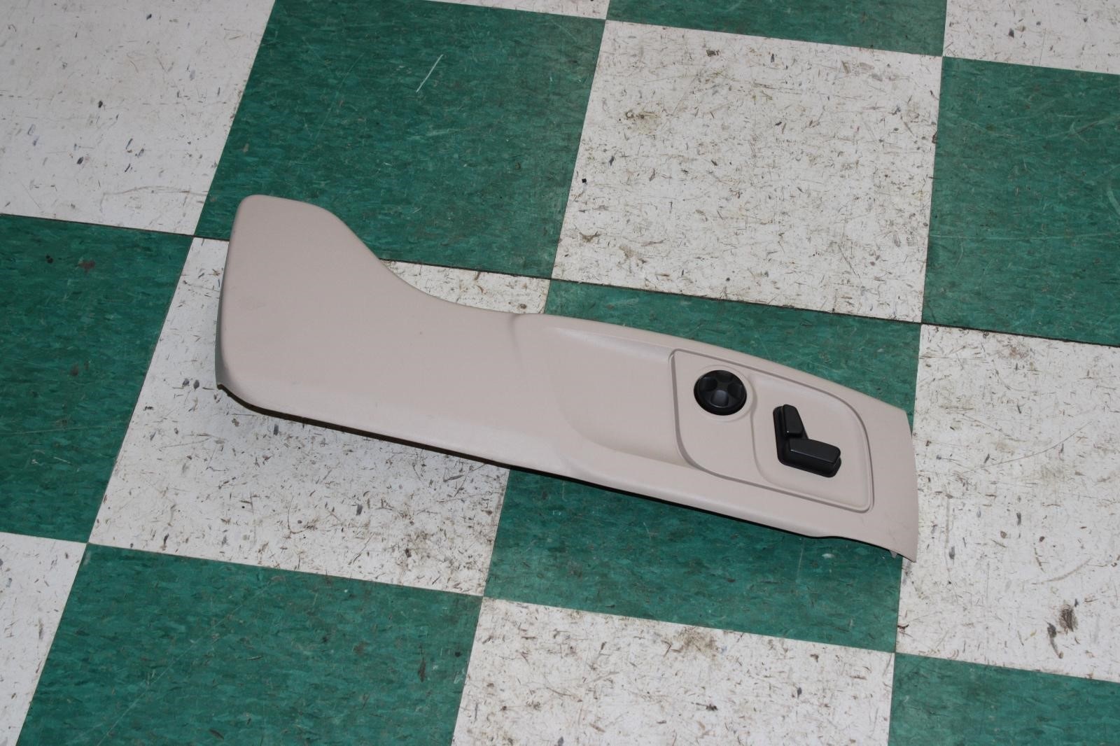 14-20 Ghibli Tan Front Passenger Right RH RF Seat Switch Trim Panel Factory OEM